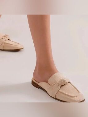 Sheena Nubuck Knot Mules